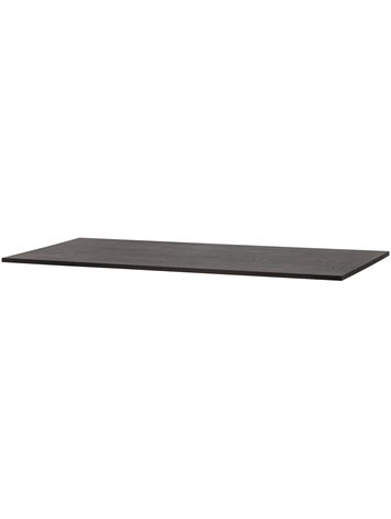 WOOOD. Woood | Tablo tafelblad eiken zwart 220cm