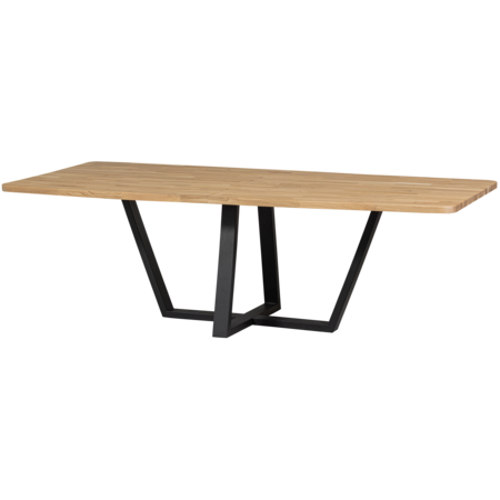 Woood Woood | Tablo tafel eiken 240cm met Drenthe poot