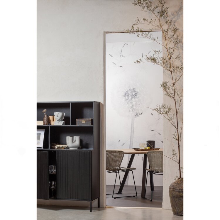 WOOOD. Woood | New Gravure wandkast zwart