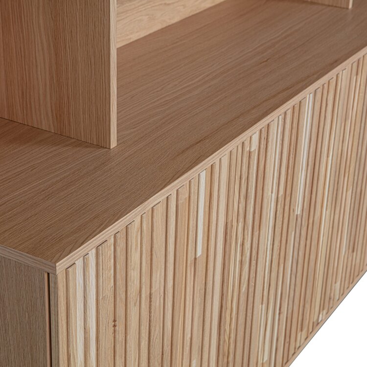 WOOOD. Woood | New Gravure wandkast eiken