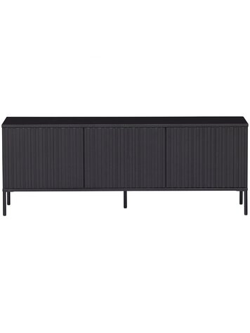 WOOOD. Woood | New Gravure tv meubel 150 cm zwart