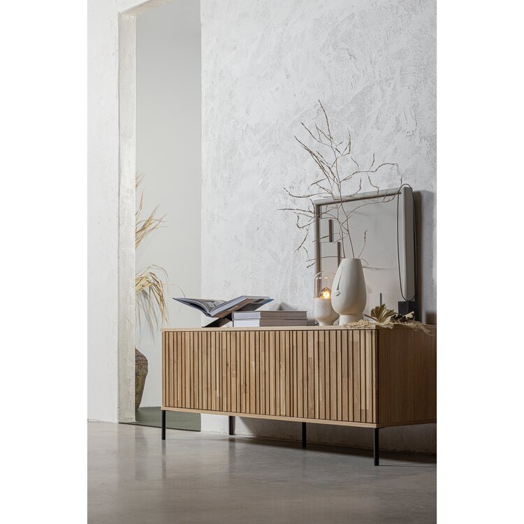 WOOOD. Woood | New Gravure tv meubel 150 cm eiken