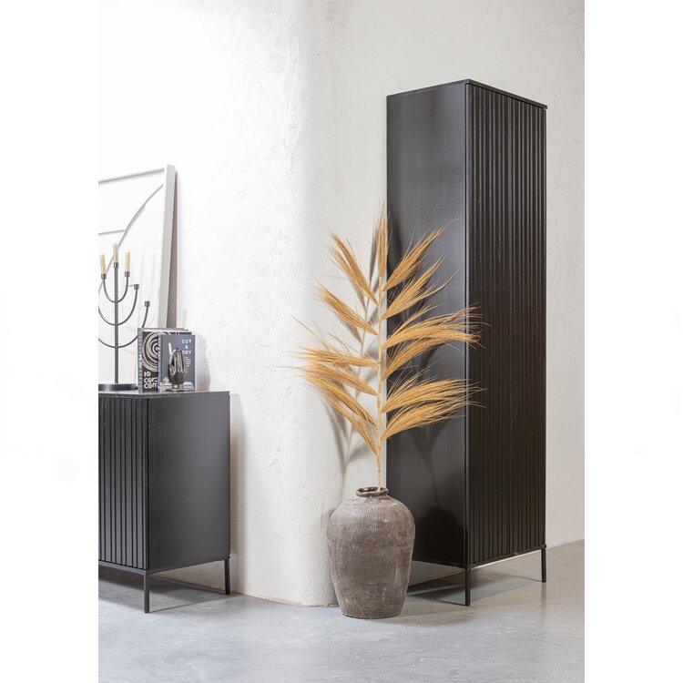 WOOOD. Woood | New Gravure dressoir 200 cm zwart