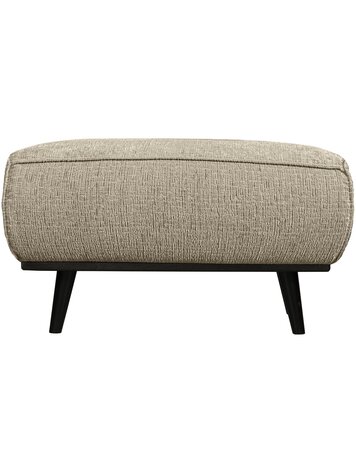WOOOD BePureHome | Hocker Statement structure velvet wheatfield