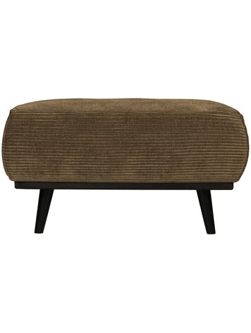 WOOOD BePureHome | Hocker Statement platte brede rib rock
