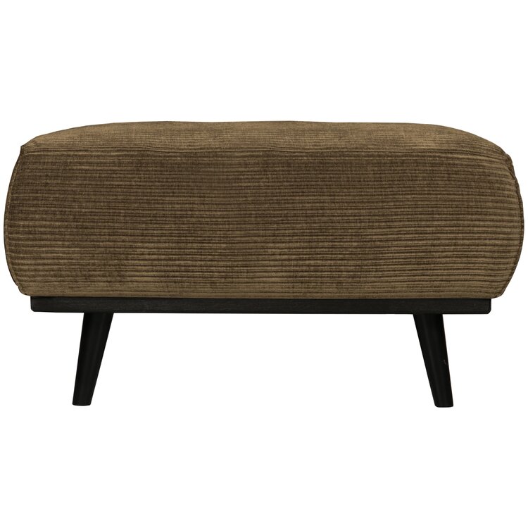 WOOOD BePureHome | Hocker Statement platte brede rib rock