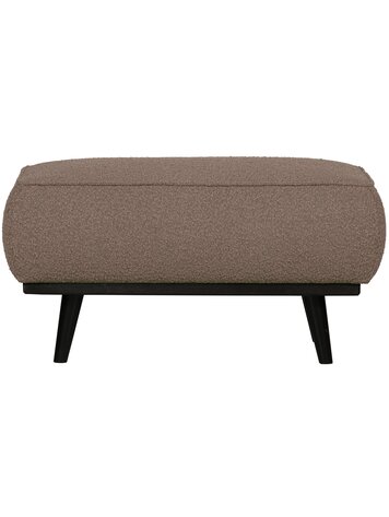 WOOOD BePureHome | Hocker Statement bouclé nougat
