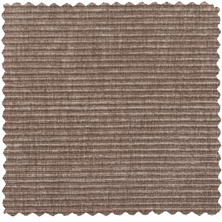 WOOOD BePureHome | Hocker Statement platte brede rib clay