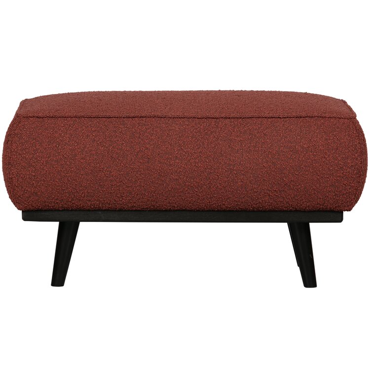 WOOOD BePureHome | Hocker Statement bouclé chestnut