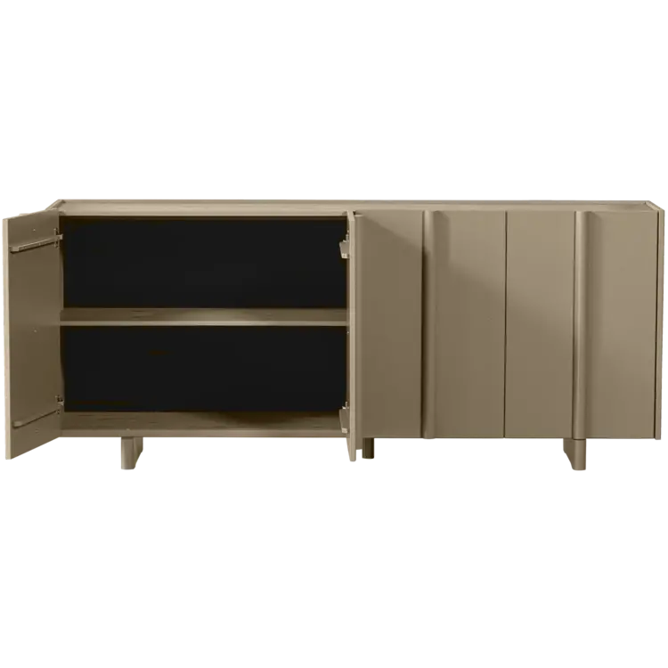 WOOOD. Woood | Dressoir Basu grenen mud 200cm