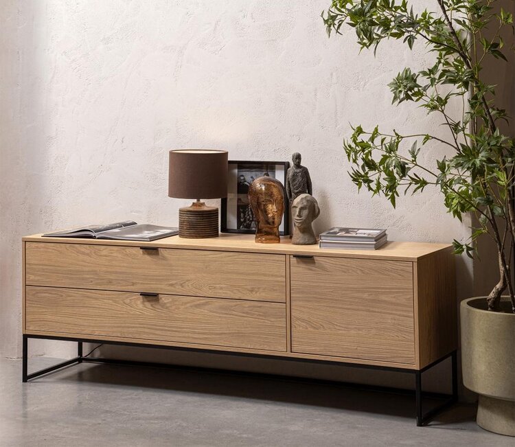 WOOOD. Woood | TV meubel Silas eiken decor 180cm