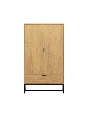 WOOOD. Woood | 2-deurs kast Silas eiken decor
