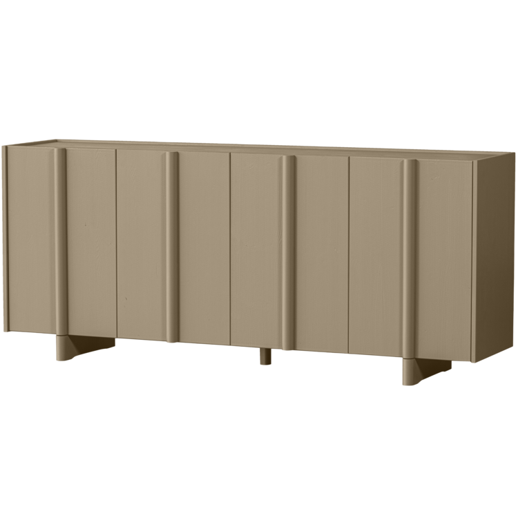 WOOOD. Woood | Dressoir Basu grenen mud 200cm