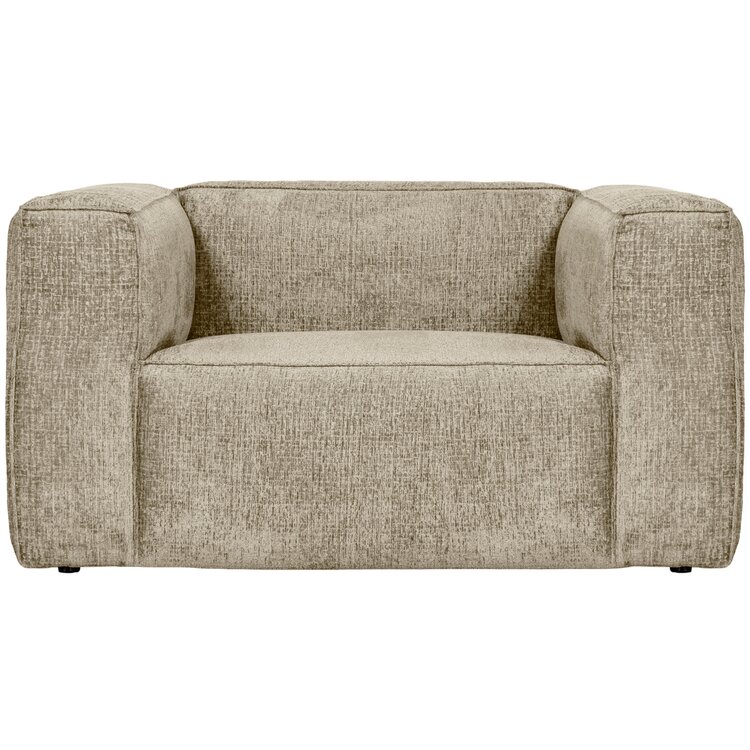WOOOD. Woood | Fauteuil structure velvet buttermilk
