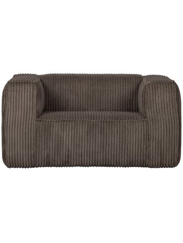 WOOOD. Woood | Bean fauteuil grove ribstof mud