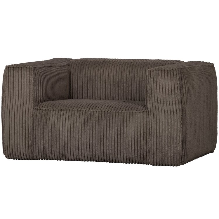 WOOOD. Woood | Bean fauteuil grove ribstof mud