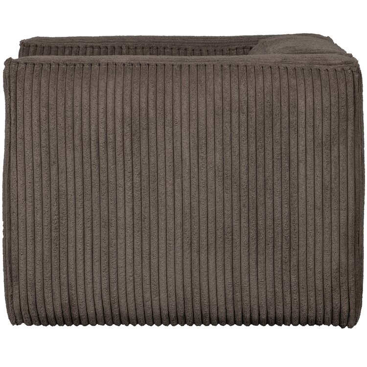 WOOOD. Woood | Bean fauteuil grove ribstof mud