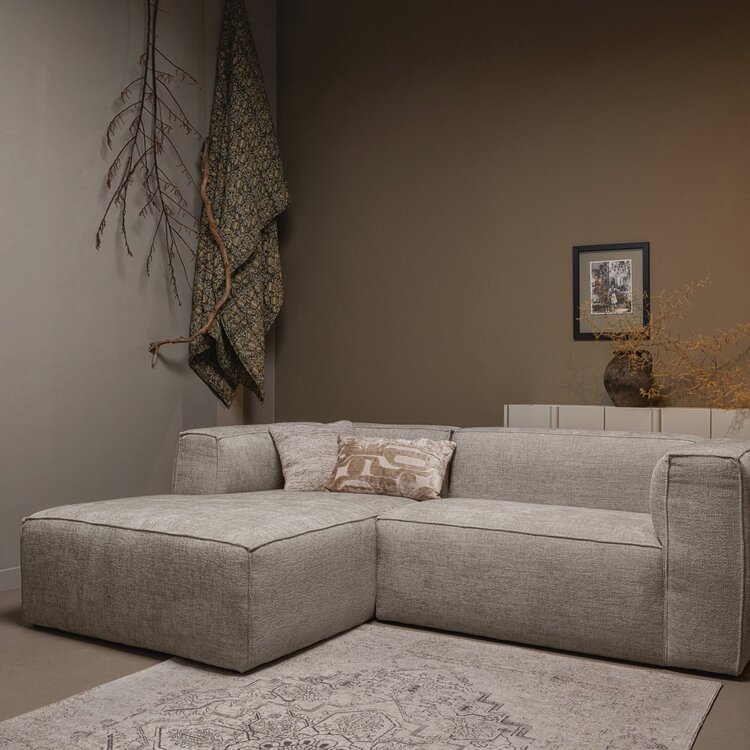 WOOOD. Woood | Bean chaise longue links grove melange travertin