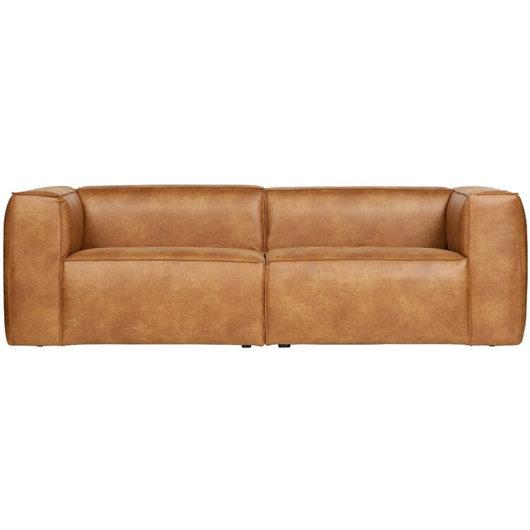 WOOOD. Woood | Bean 3.5-zits bank cognac