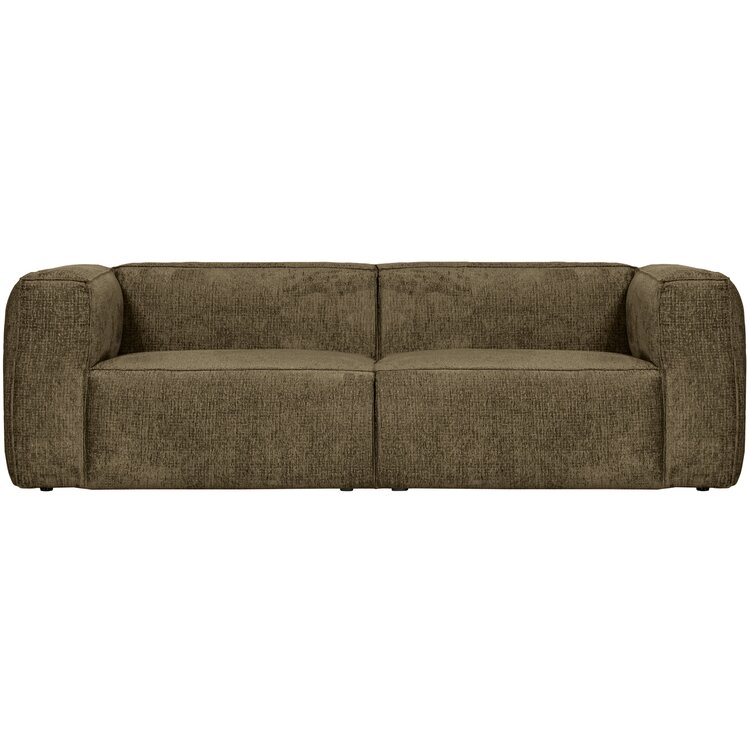 WOOOD. Woood | Bean 3.5-zits bank structure velvet moss