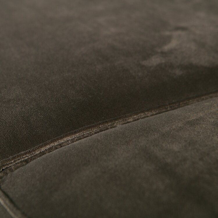 WOOOD BePureHome | 4-zits bank Statement fluweel warm groen 280cm