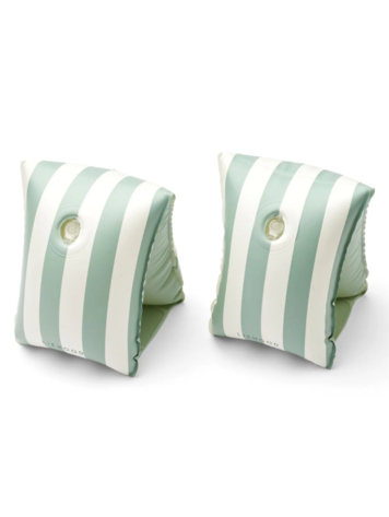 Liewood Liewood | Zwembandjes stripe peppermint creme 0-15kg