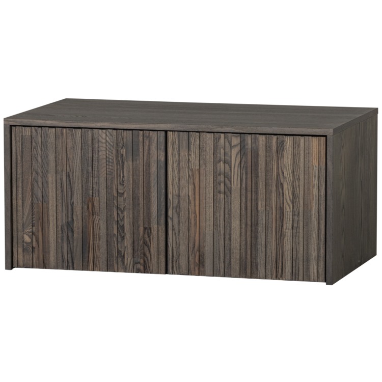 WOOOD. Woood | New Gravure kistbank espresso