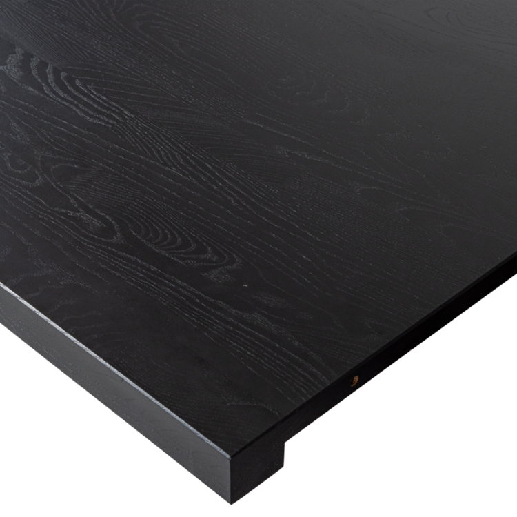 WOOOD. Woood | Tablo tafelblad tussenblad essen zwart