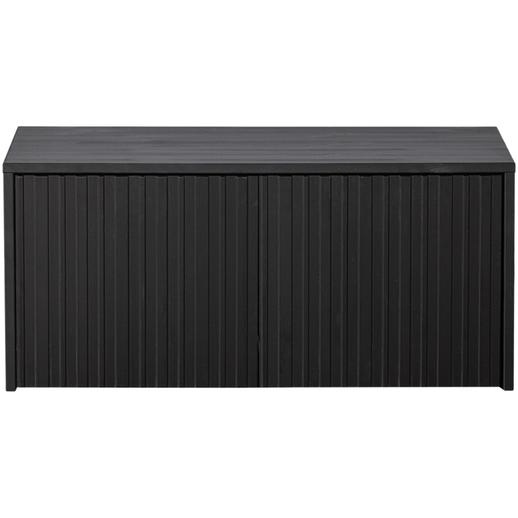 WOOOD. Woood | New Gravure kistbank zwart