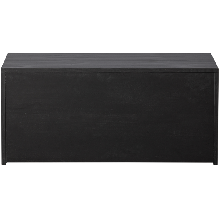 WOOOD. Woood | New Gravure kistbank zwart