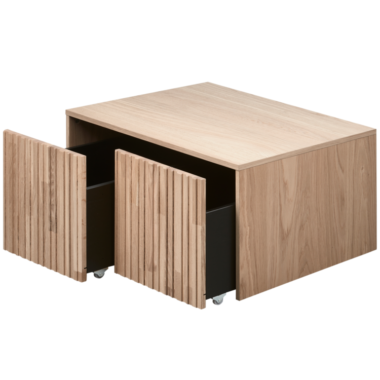 WOOOD. Woood | New Gravure kistbank eiken