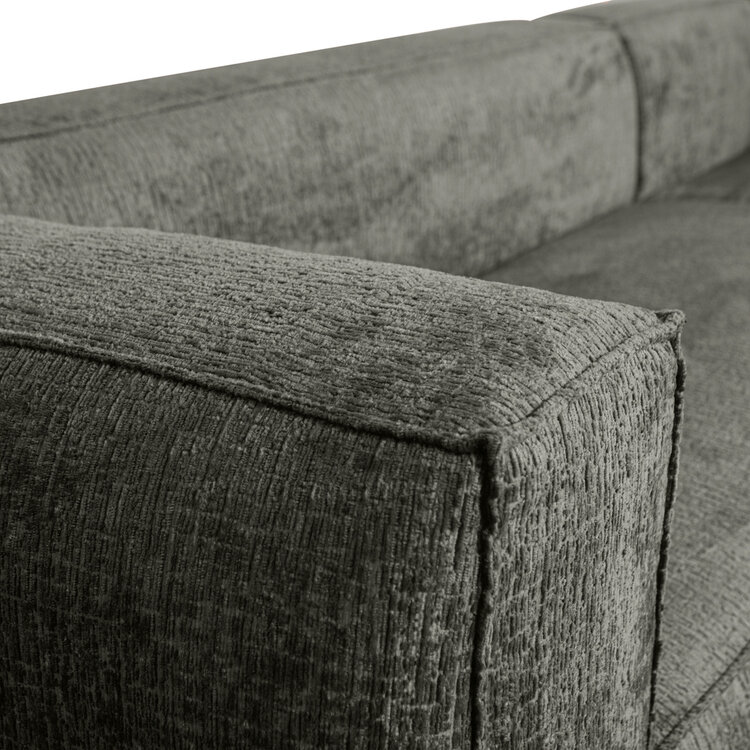 WOOOD. Woood | Bean hoekbank rechts structure velvet waterplant