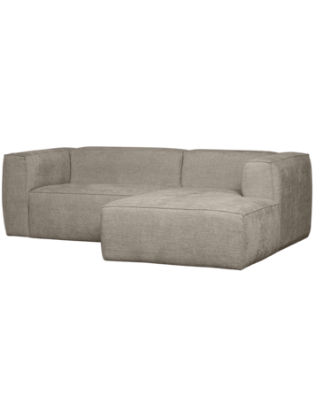 WOOOD. Woood | Bean chaise longue rechts grove melange travertin