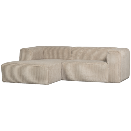 Woood3 Woood | Bean Chaise Longue links grove ribstof travertin