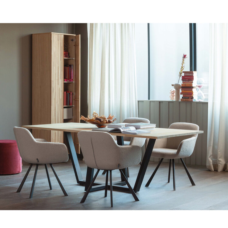 WOOOD. Woood | Tablo tafelpoot Drenthe zwart