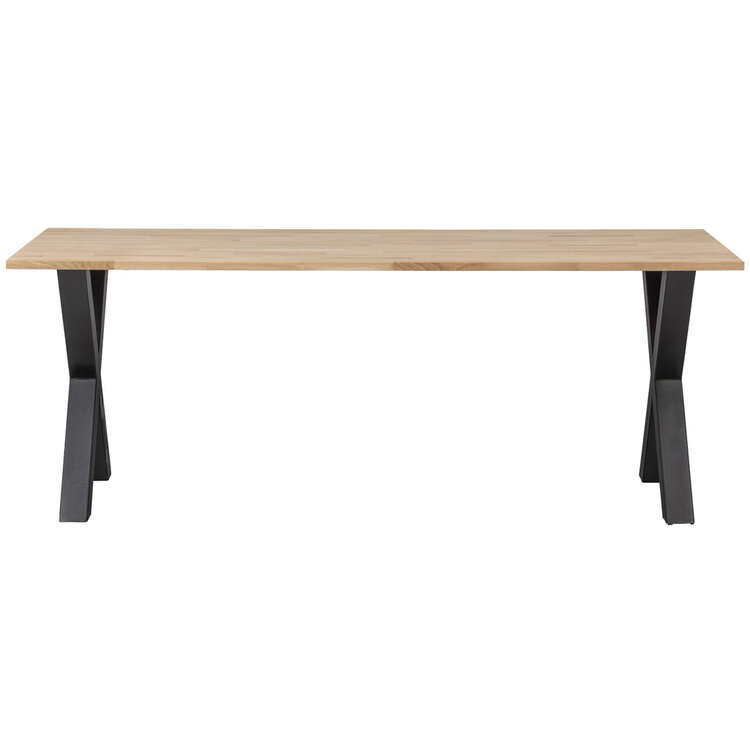 WOOOD. Woood | Tablo tafel eiken 200cm met Alkmaar poot