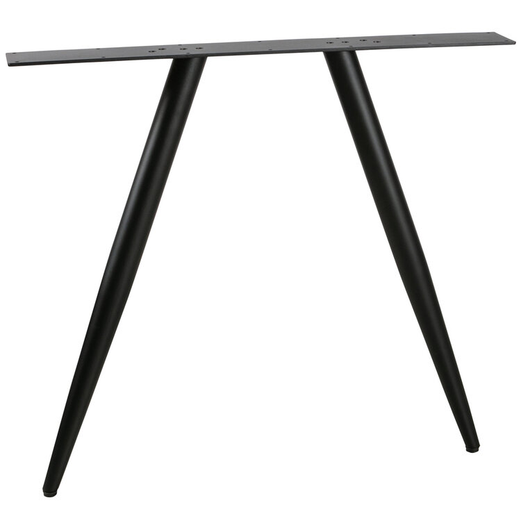 WOOOD. Woood | Tablo 2-standen poot conisch zwart