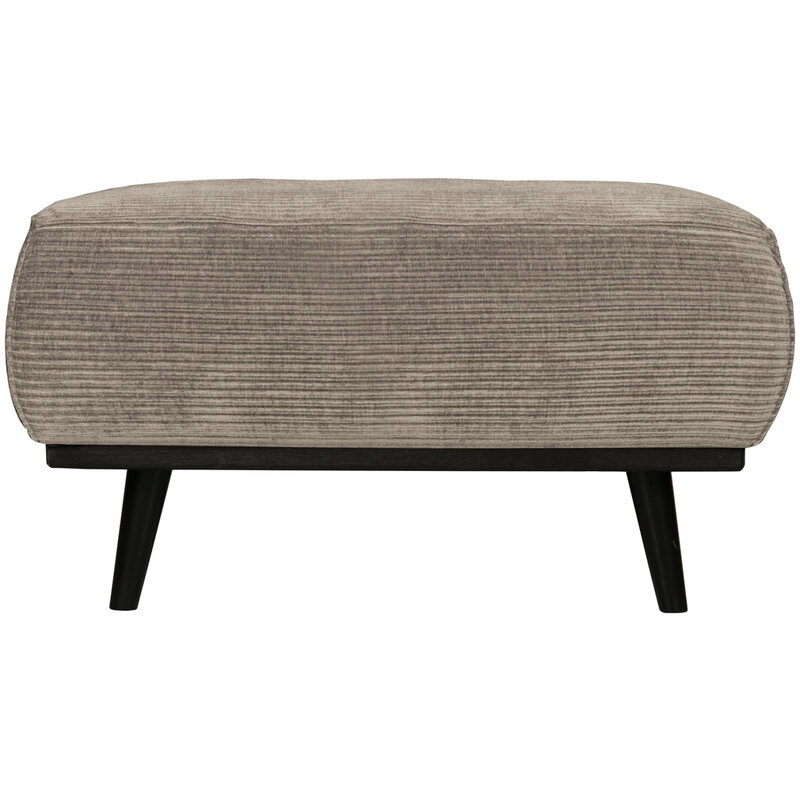Be Pure Home BePureHome | Statement hocker platte brede rib clay