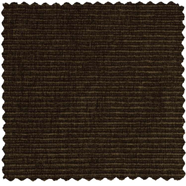 WOOOD BePureHome | Hocker Statement platte brede rib warm groen