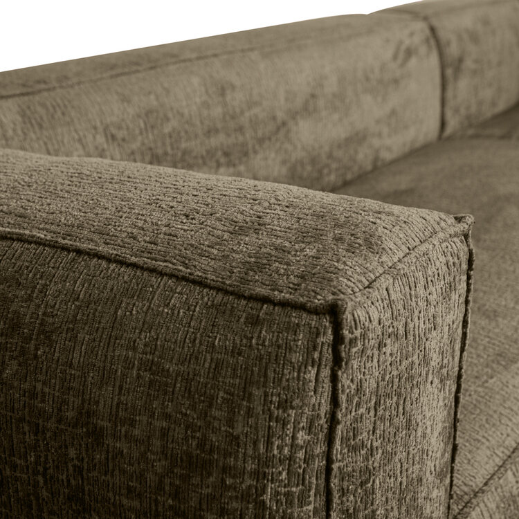 WOOOD. Woood | Bean hoekbank rechts structure velvet moss