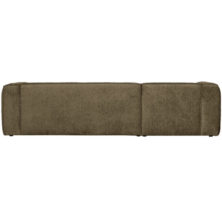 WOOOD. Woood | Bean hoekbank links structure velvet moss