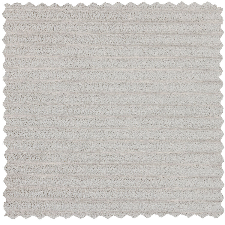 WOOOD. Woood | Bean kussen grove ribstof naturel