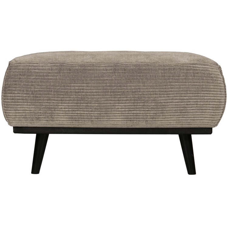 WOOOD BePureHome | Hocker Statement platte brede rib clay