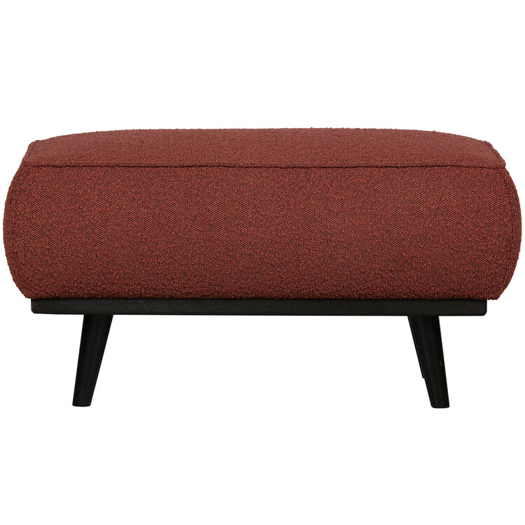 WOOOD BePureHome | Hocker Statement bouclé chestnut