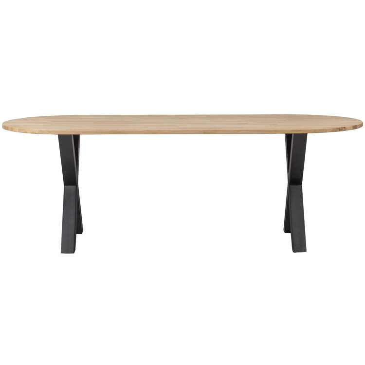 WOOOD. Woood | Tablo tafel eiken ovaal 220 cm met Alkmaar poot