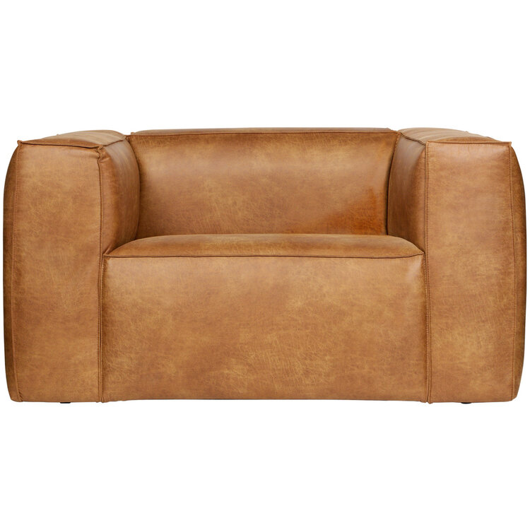 WOOOD. Woood | Bean fauteuil cognac