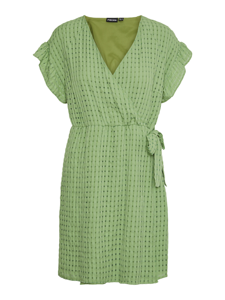 Pieces Pieces | Jurk Karista groen