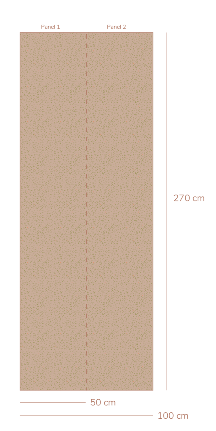 Bibelotte Bibelotte | Behang Terrazzo Macaron