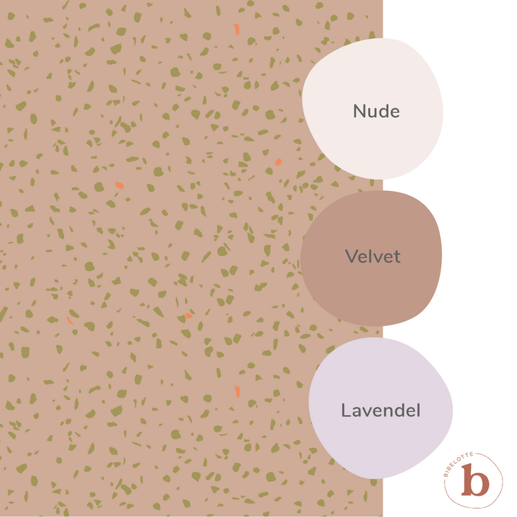 Bibelotte Bibelotte | Behang Terrazzo Macaron