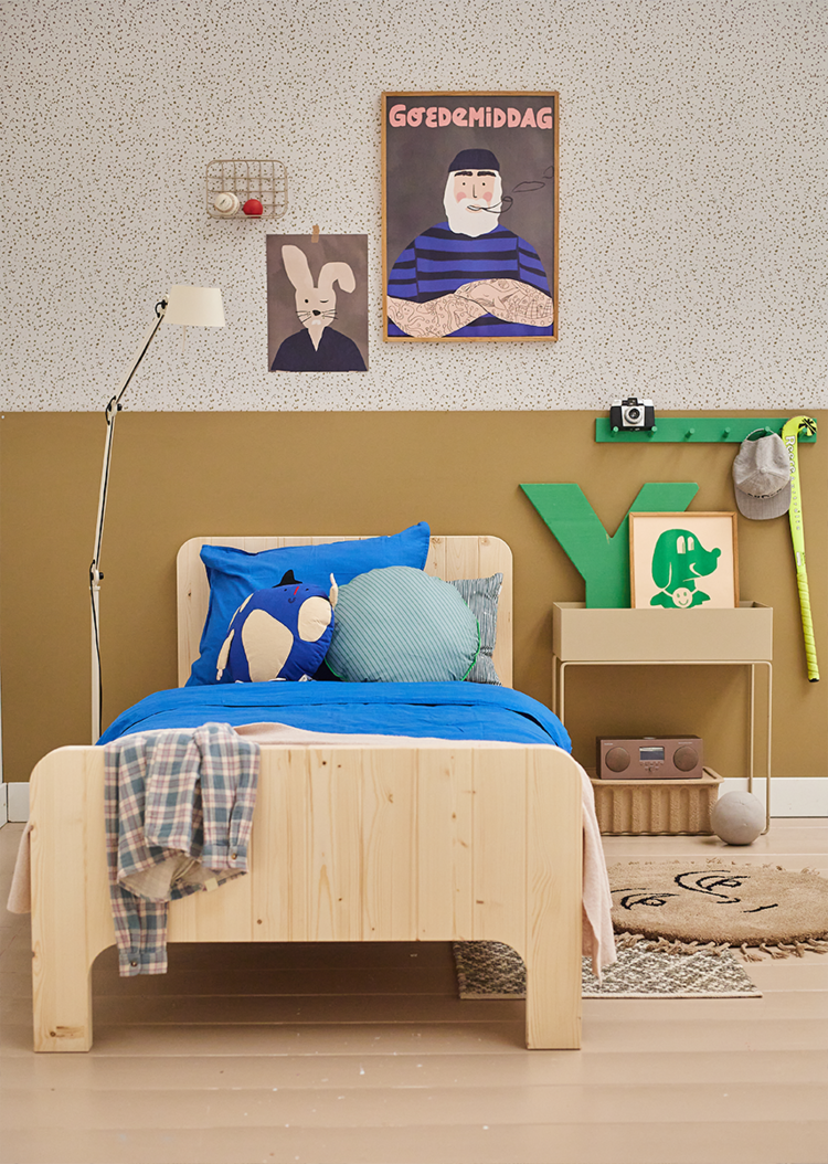 Bibelotte Bibelotte | Behang Terrazzo Olijf